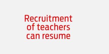 Recruitment of teachers
