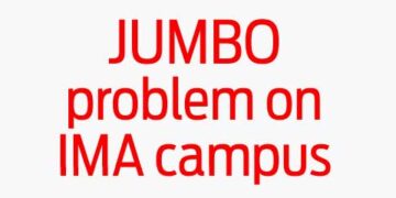 JUMBO problem on IMA campus