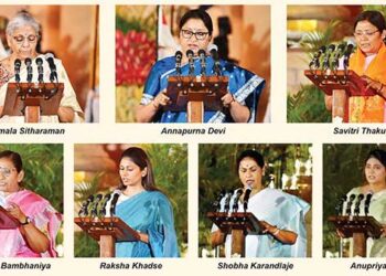 NARI SHAKTI in Modi Cabinet