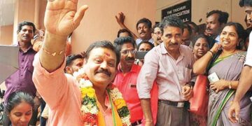 Suresh Gopi, the lone BJP winner in Kerala