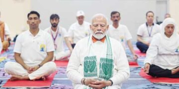 THE 10th International Day of Yoga was celebrated across the globe on June 21.