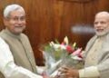 nitish and modi