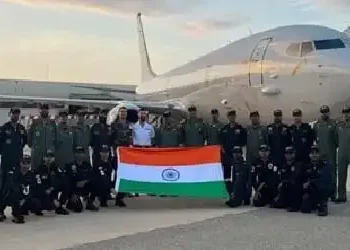 Indian Navy's P-8I lands in France