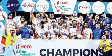 India becomes the crown, Asian champion for the 5th time