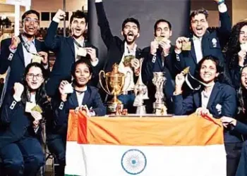 Gold for the first time in Chess Olympiad, tricolor hoisted
