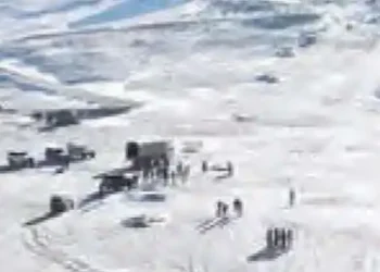 Chinese army retreated from four areas including Galvan Valley
