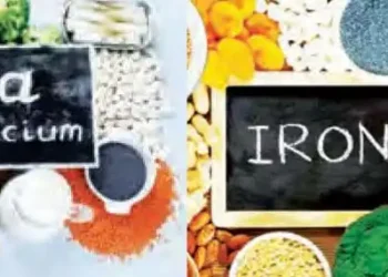 alcium-iron deficiency in Indians