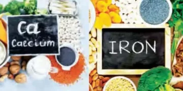 alcium-iron deficiency in Indians