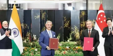 Four important agreements between India and Singapore