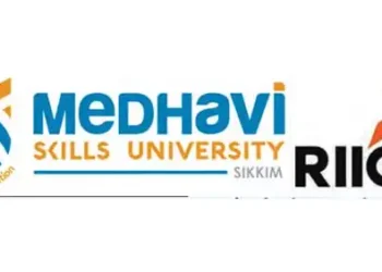 Agreement between Medhavi Skills University and RIICO