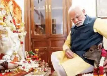 Arrival of new member 'Deepjyoti' in PM Awas family