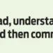 read-understand-commit