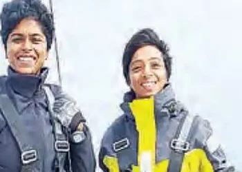 Two women officers of the Navy set out to explore the world by boat