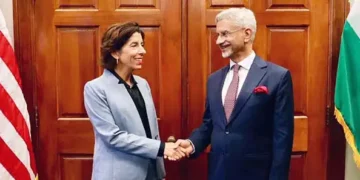 Jaishankar meets US Commerce Secretary Raimondo