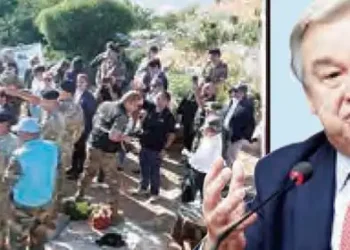 Indian peacekeepers are standing in Lebanon, praised in UN