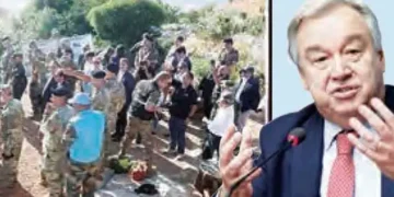 Indian peacekeepers are standing in Lebanon, praised in UN