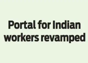 Portal for Indian workers revamped