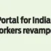 Portal for Indian workers revamped