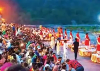 Ganga darshan now also in the museum at Trivenighat