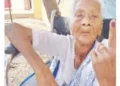 111 years old, not afraid even of threats from Naxalites