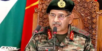 Army Chief Upendra Dwivedi