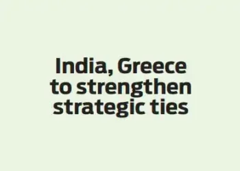 India, Greece to strengthen strategic ties