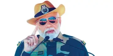 PM celebrates Diwali with soldiers in Kutch