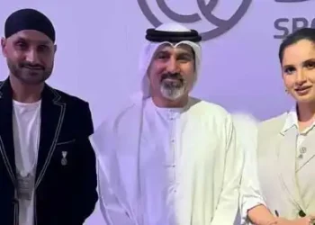 Sania Mirza, Harbhajan Sing