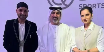 Sania Mirza, Harbhajan Sing