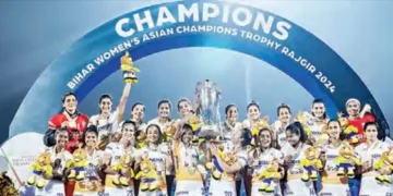 India beats China to become women's Asian hockey champion