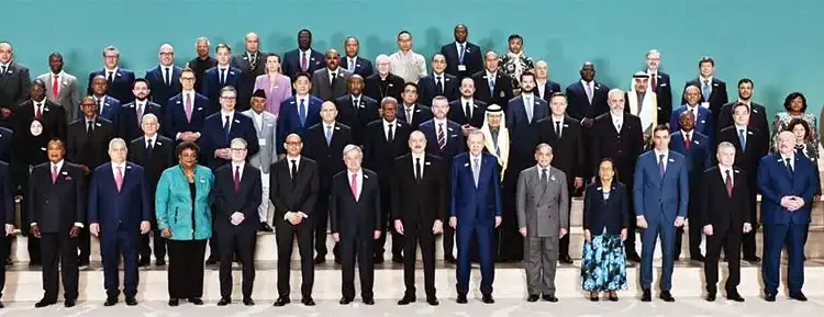 Baku Azerbaijan Big names missing at COP29