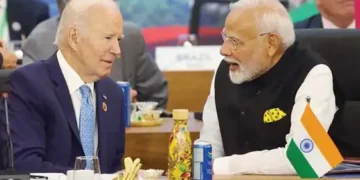 PM Narendra Modi talked with Biden