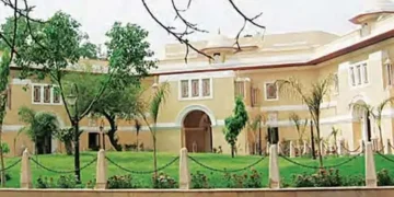 Order for attachment of Bikaner House on contempt of court