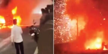 Driver pretends to be an angel and saves pregnant woman's life