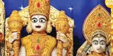 8 kg gold and diamond studded clothes will be offered to God