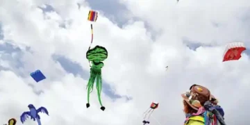 kite festival held to raise awareness for mental health