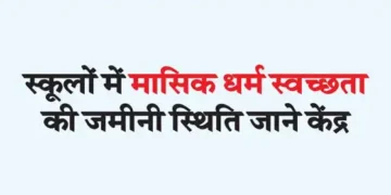 Center to know the ground situation of menstrual hygiene in schools