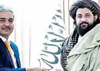 India talks with Taliban for the first time