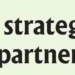 A strategic partner
