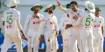 Bangladesh tie series with historic Test victory over Windies