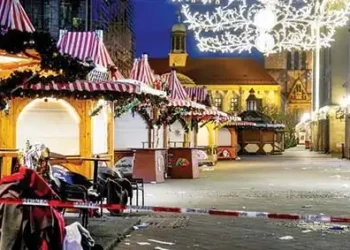 German Christmas market attack suspect held