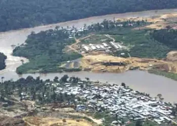 Gold mining threatens ‘protected’ site