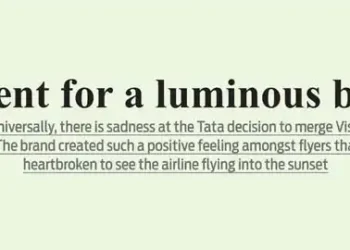 Lament for a luminous brand