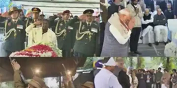 Nation bids farewell to Manmohan Singh with State honours