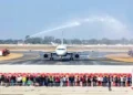 Noida airport conducts first flight test