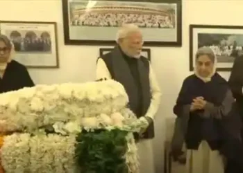 PM Modi, Shah, others pay tributes to Dr Singh