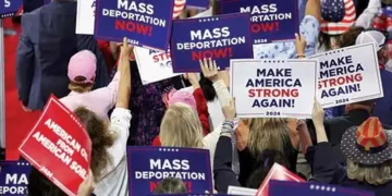 TRUMP PROMISE ON MASS DEPORTATION