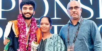 GUKESH winning the World Championship title in Singapore