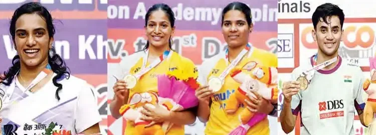 India gets gold for the first time in women's doubles