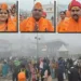 Devotees flock to Ayodhya to celebrate Ram Lalla Pran Pratishtha anniversary